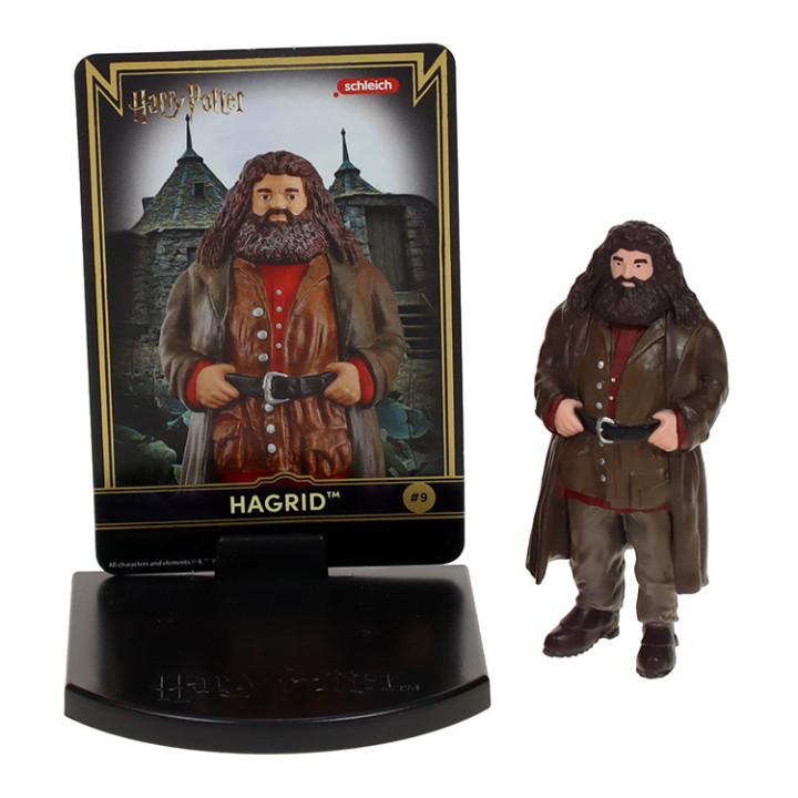 Harry Potter: Figurka kolekcjonerska Schleich seria 1: figurka Rubeus Hagrid i karta