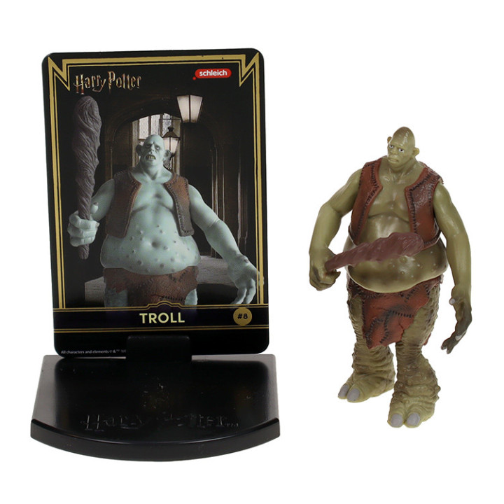 Harry Potter: Figurka kolekcjonerska Schleich seria 1: figurka Troll i karta