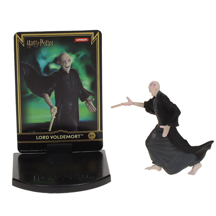 Harry Potter: Figurka kolekcjonerska Schleich seria 1: figurka Lord Voldemort i karta