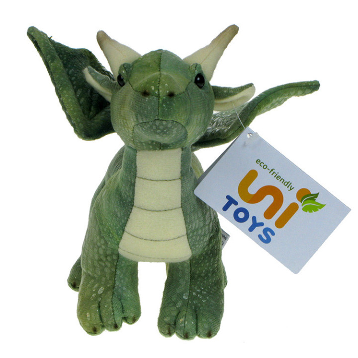 Maskotka Smok zielony 28cm Eko-Friendly