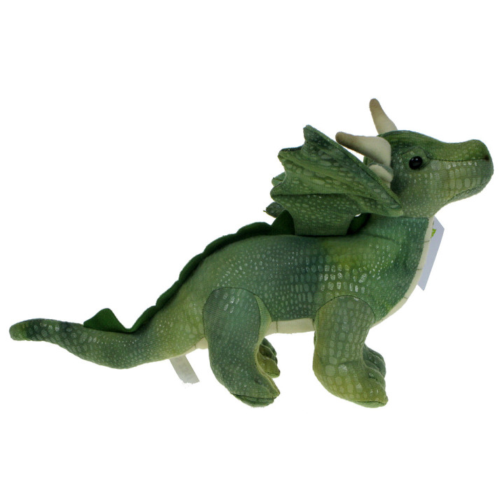 Maskotka Smok zielony 28cm Eko-Friendly