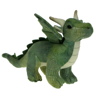 Maskotka Smok zielony 28cm Eko-Friendly