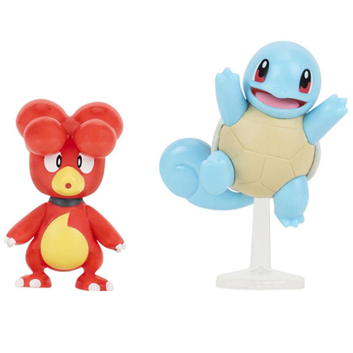Pokemon - komplet 2 figurek - 70922 Magby + Squirtle