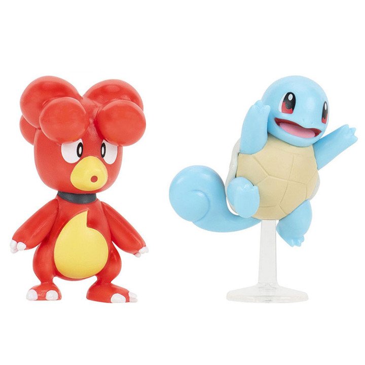 Pokemon - komplet 2 figurek - 70922 Magby + Squirtle
