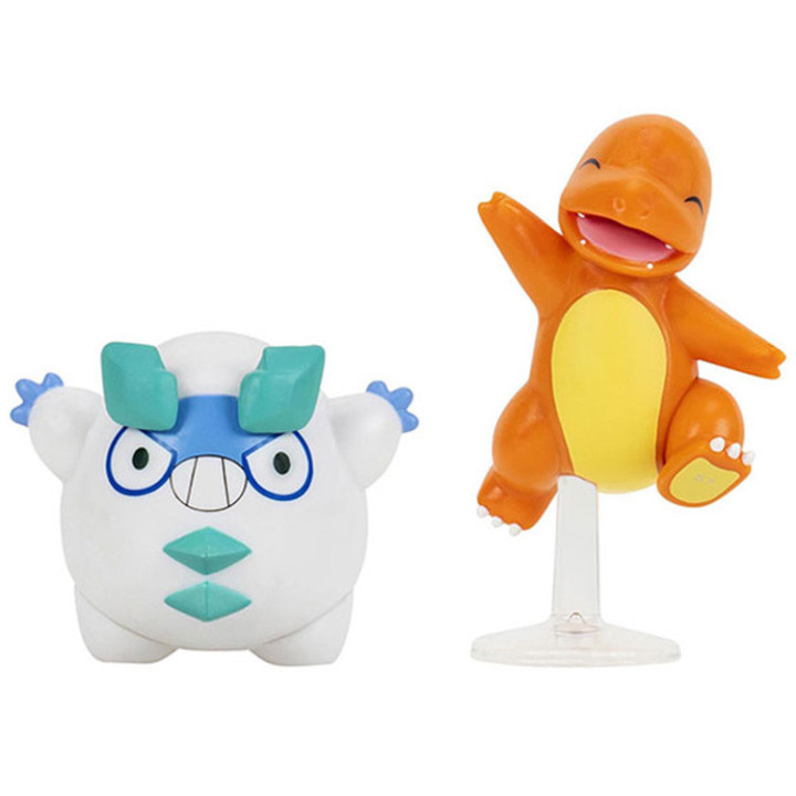 Pokemon - komplet 2 figurek - 70923 Galarian Darumaka + Charmander