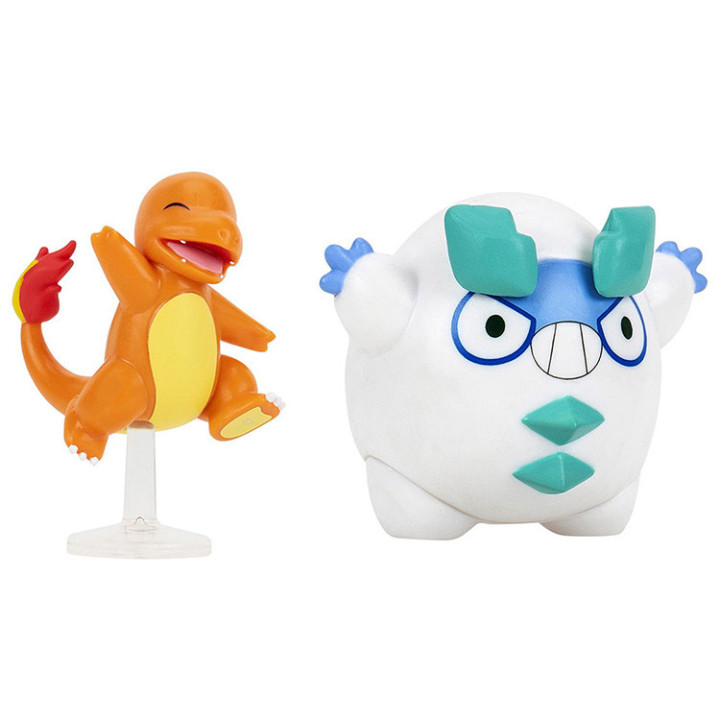 Pokemon - komplet 2 figurek - 70923 Galarian Darumaka + Charmander