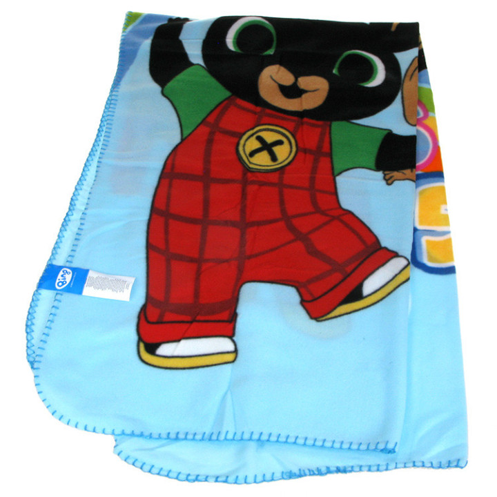 Koc polarowy Bing: 100cm x 150cm Bing i Sula