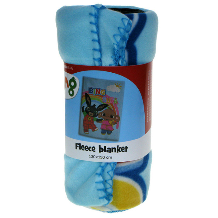Koc polarowy Bing: 100cm x 150cm Bing i Sula