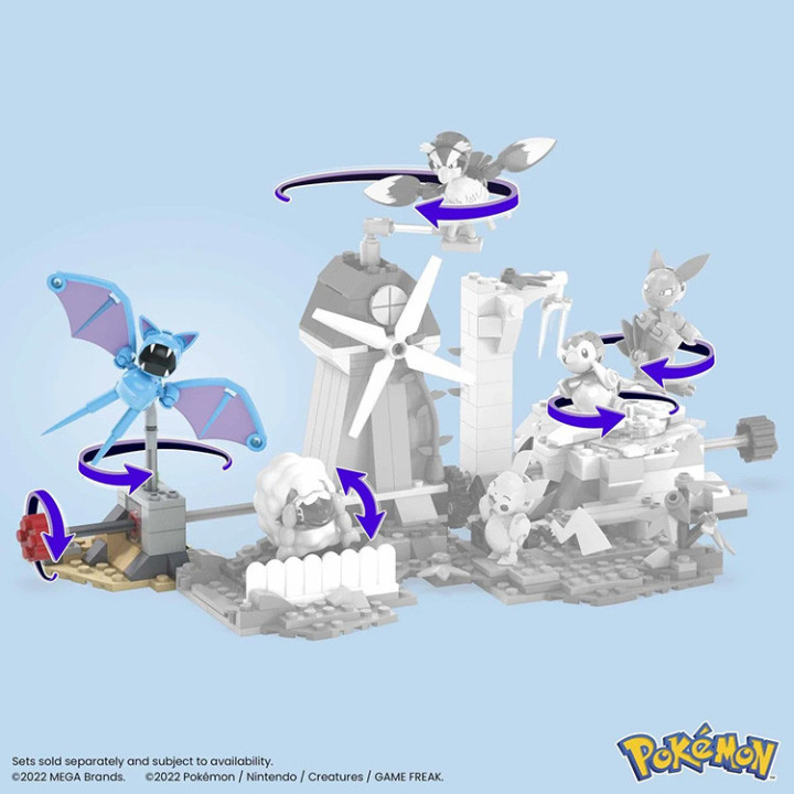 Mega Construx - Klocki Pokemon: Zubat i nocny lot