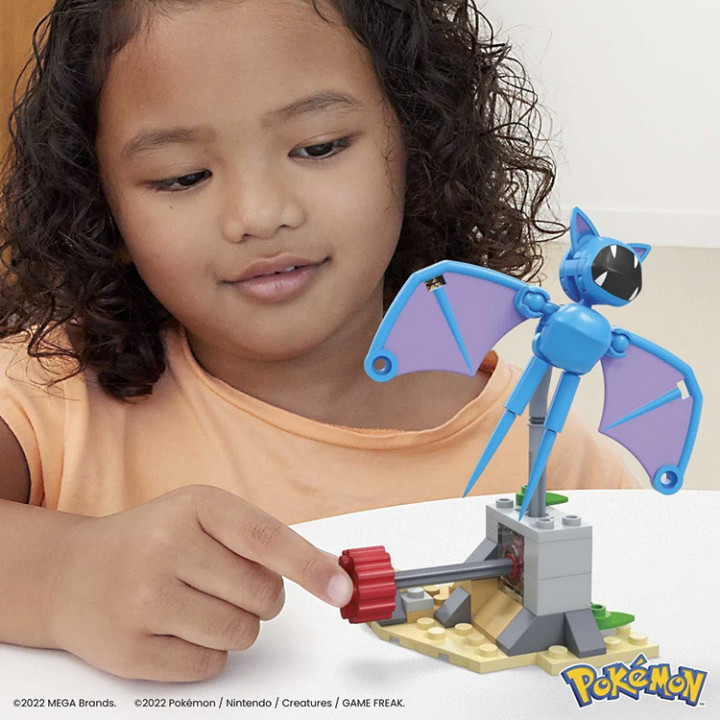Mega Construx - Klocki Pokemon: Zubat i nocny lot