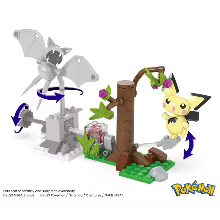 Mega Construx - Klocki Pokemon: Pichu i leśna przygoda