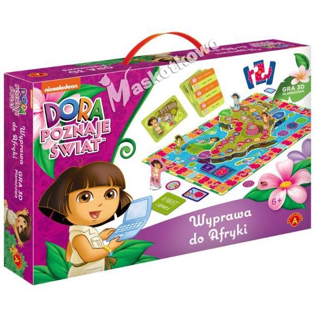 Gra Edukacyjna Wyprawa Do Afryki 3d Dora Poznaje Swiat