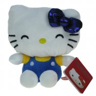 Hello Kitty - maskotka kotka Kitty 16cm (granatowa) (23868) 50 lecie kotki Hello Kitty