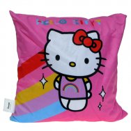 Hello Kitty - miękka welurowa poduszka (037466)