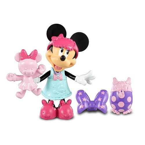 Myszka Minnie - figurka Minnie w stroju do snu z akcesoriami